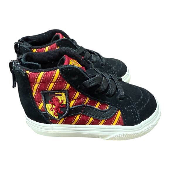 Toddler Vans Sk8-Hi Harry Potter Gryffindor Shoes Sz4